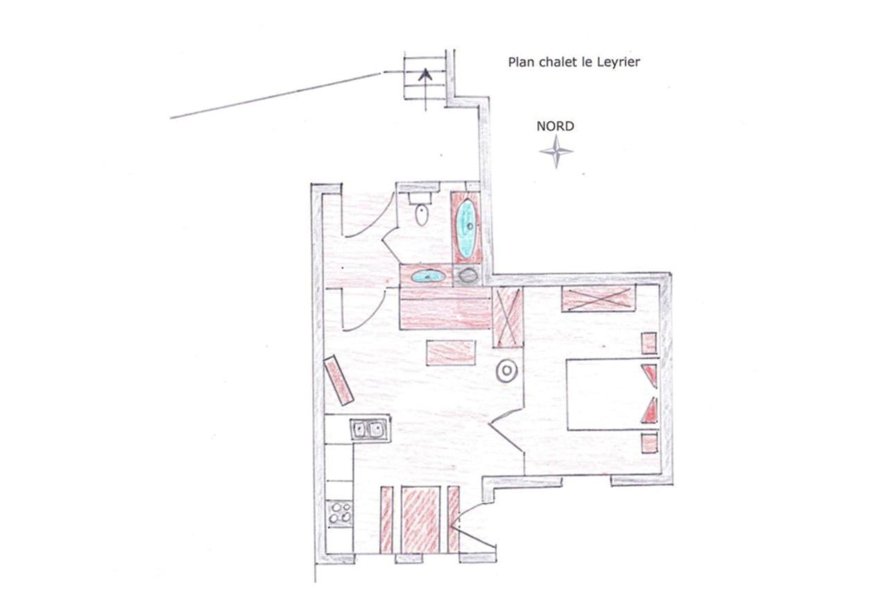 Le Leyrier Hameau Des Chazals Nevache Hautes Alpes Zewnętrze zdjęcie